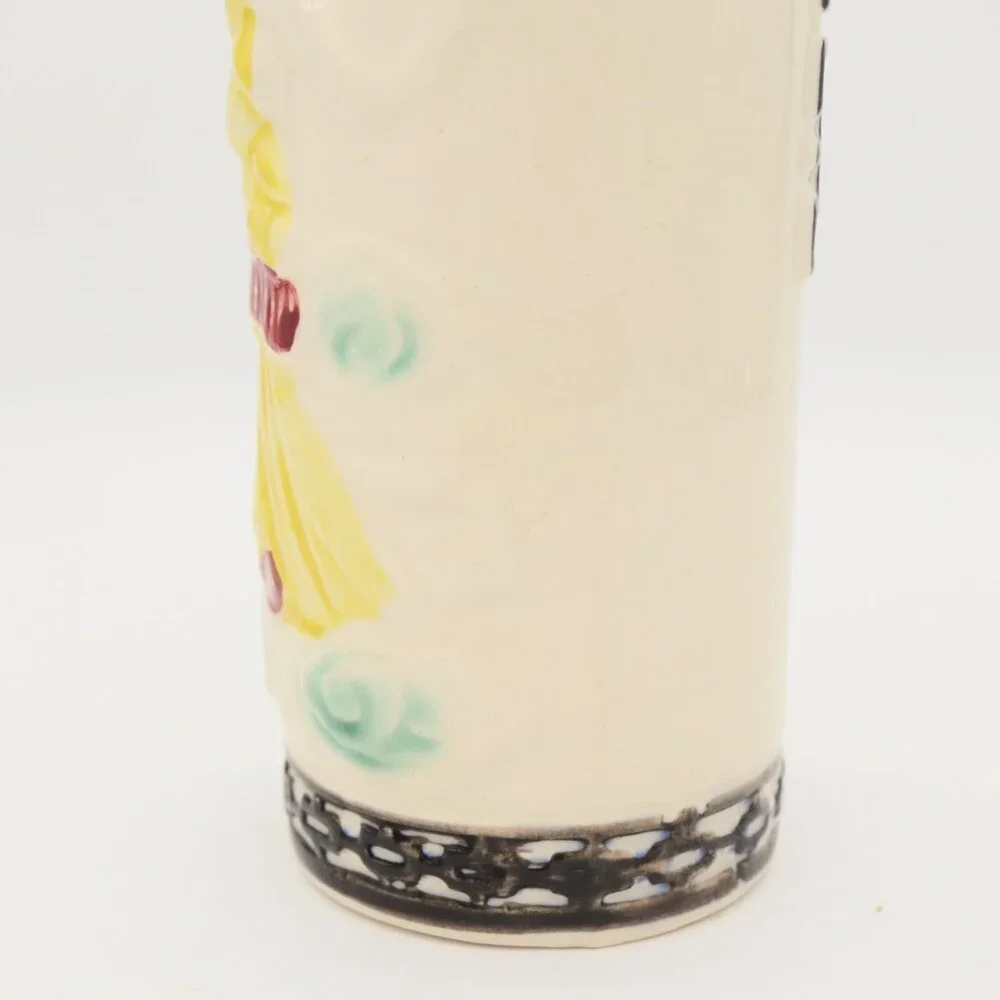 Tiki Mug Orchids of Hawaii DANCING‎ LADY JAPAN Vtg Mid Century Modern